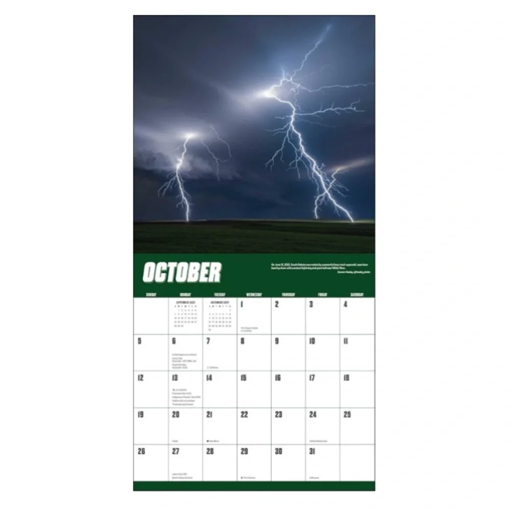 STORMCHASERS ⛈️ 2025 Calendar
